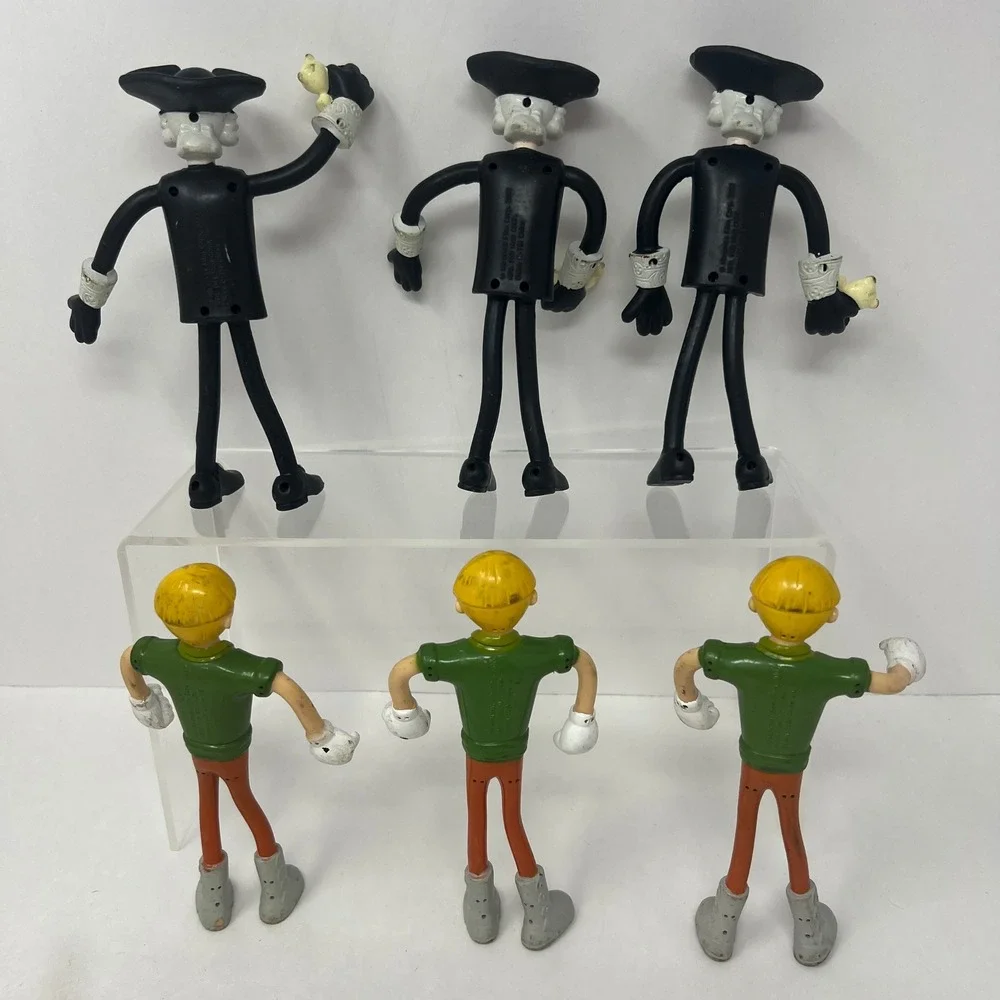 Bendos Bendable Action Figures Lot 26 Piece Multicolor Posable Toys